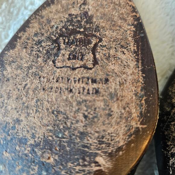 VTG Stuart Weitzman Women Cutout Suede Kitten Heel Pump‎ Heels Size 7.5M Black - Picture 8 of 10